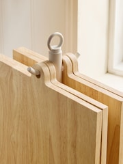 Set of 4 Natural Malvern Hanging Chopping Boards - Image 4 of 6