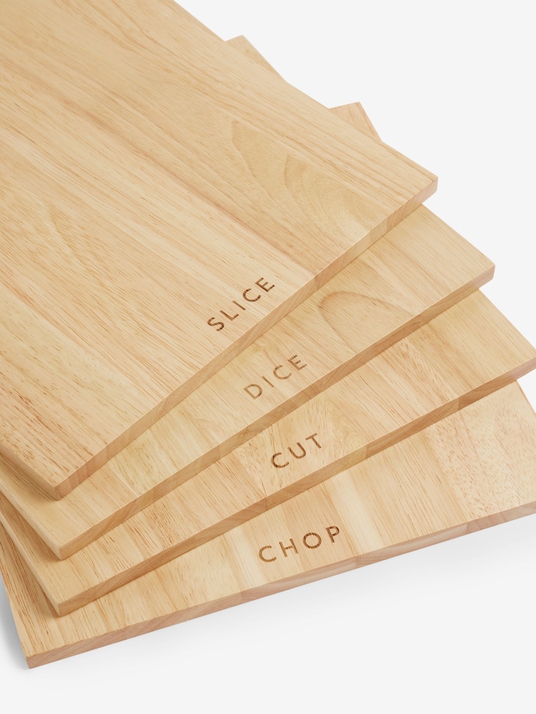 Set of 4 Natural Malvern Hanging Chopping Boards - Image 6 of 6