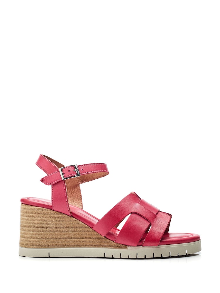 Moda in Pelle Pedie H Band Weave Sandals - Image 1 of 4