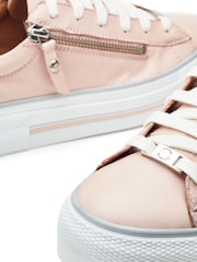 Moda In Pelle FILICIAN CHUNKY LEATHER TRAINER WITH ZIP AND LACE-UP CLOSURE - Image 4 of 4