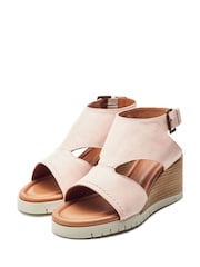Moda in Pelle Peyten High Front Iber Wedges - Image 2 of 4