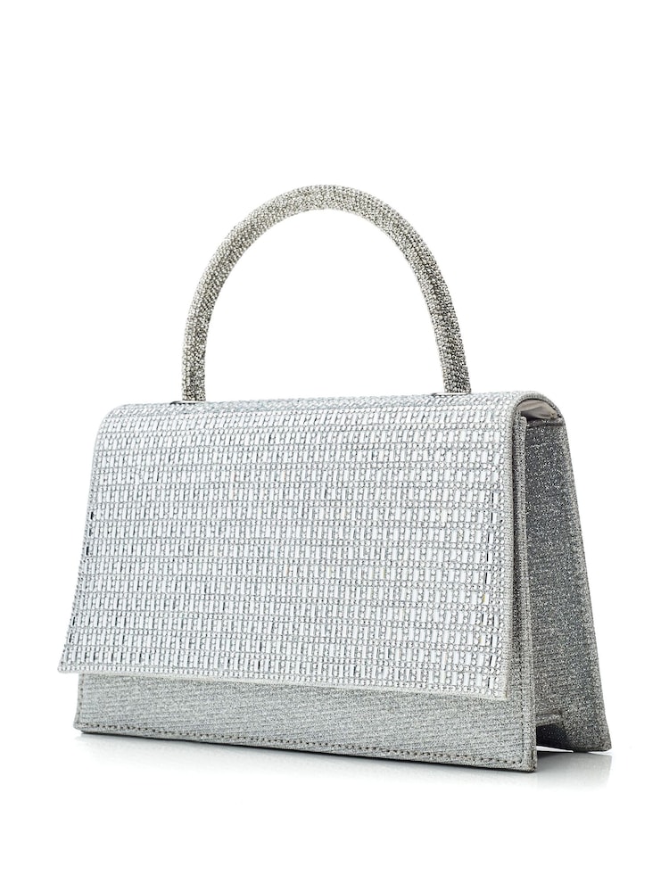 Moda in Pelle Rubiana Top Handle Glitzy Small Bag - Image 1 of 1