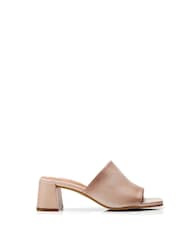 Moda in Pelle Mikia Square Toe Low Block Mule Sandals - Image 1 of 4