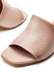 Moda in Pelle Mikia Square Toe Low Block Mule Sandals - Image 4 of 4