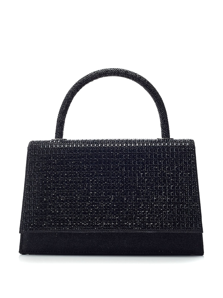 Moda in Pelle Rubiana Top Handle Glitzy Small Bag - Image 1 of 1