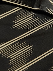 Jigsaw Black Silk Blend Ikat Stripe Top - Image 7 of 7