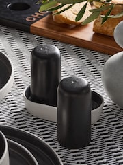 Otis Salt and Pepper Shakers with Tray - Изображение 1 из 5