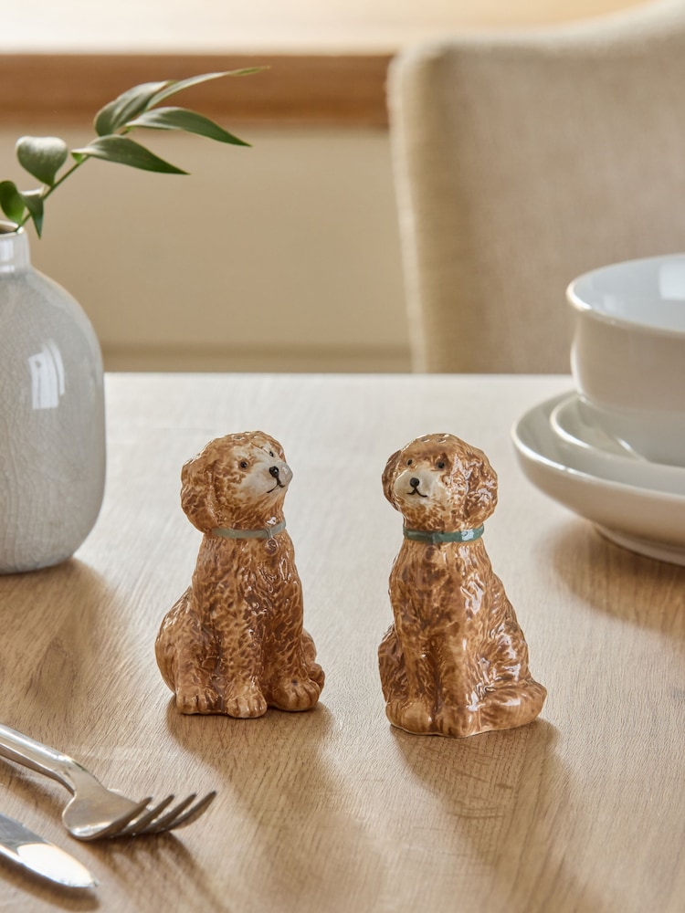 Charlie the Cockapoo Salt and Pepper Shaker - Imagen 1 de 4