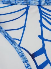 Reiss Tina Printed Side Tie Bikini Bottoms - Imagen 4 de 4