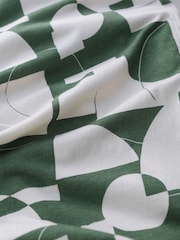 Seasalt Cornwall Green Rose Trellis Linen Blend Wide Leg Jumpsuit - Image 8 of 8
