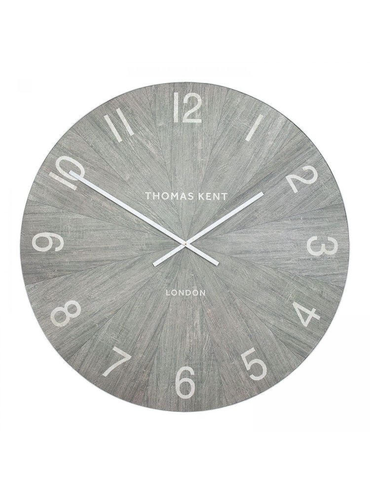 Thomas Kent Clocks Grey 45 Wharf Grand Wall Clock - Image 2 of 3