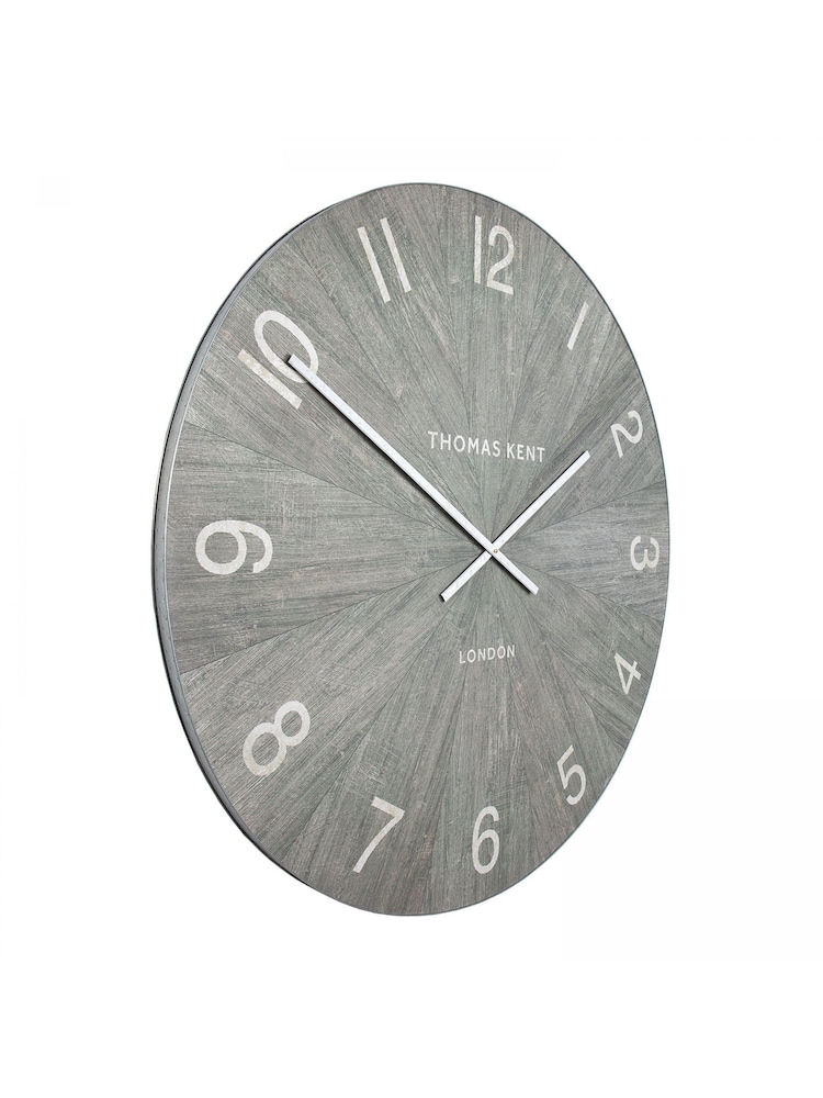 Thomas Kent Clocks Grey 45 Wharf Grand Wall Clock - Image 3 of 3