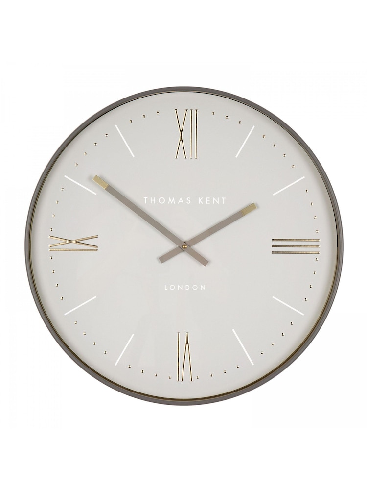 Thomas Kent Clocks Grey 20'' Lexington Wall Clock - Image 2 of 3
