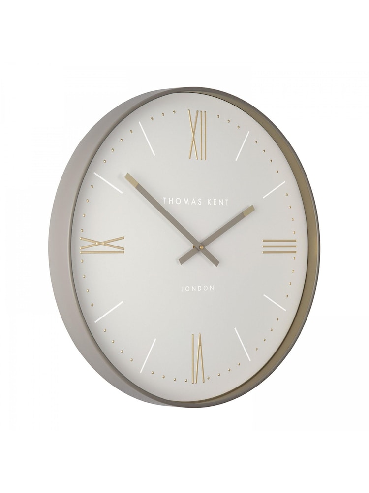 Thomas Kent Clocks Grey 20'' Lexington Wall Clock - Image 3 of 3