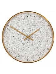 Thomas Kent Clocks Gold 30'' Dandelion Wall Clock - Image 2 of 3