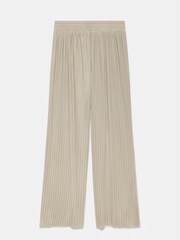 Mint Velvet Cream Pleated Wide Leg Trousers - Image 4 of 4