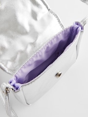 Silver Inital Metallic Bag - Image 5 of 5