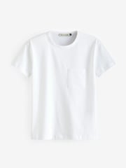 Baukjen Essentials Regenerative 100% Cotton Perfect White T-Shirt - Image 4 of 4