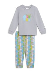 Puma Grey x Trolls Baby Boy Joggers Set - Image 1 of 2
