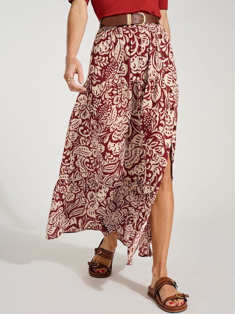 Baukjen Candace Brown Skirt with Lenzing™ Ecovero™ - Image 2 of 4