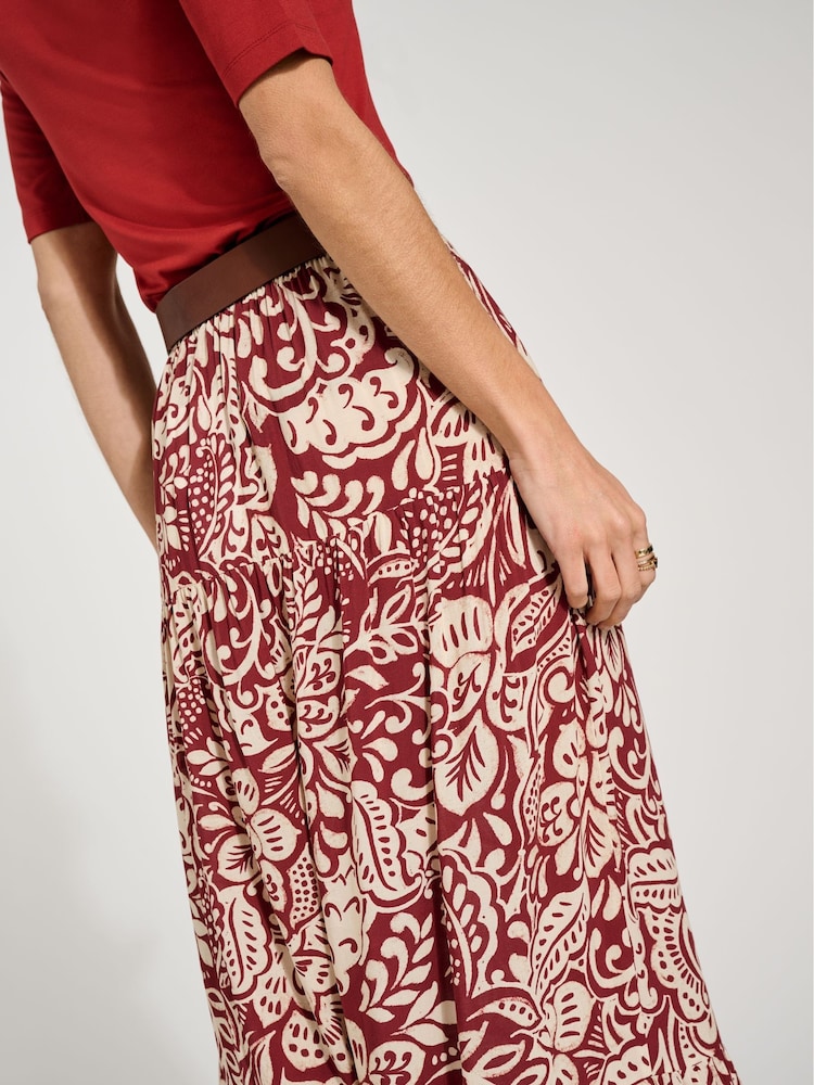 Baukjen Candace Brown Skirt with Lenzing™ Ecovero™ - Image 4 of 4