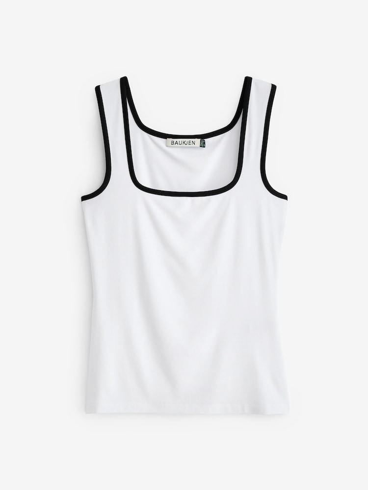 Baukjen Ellie Black Top with Lenzing™ Ecovero™ - Image 4 of 4
