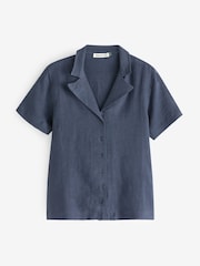 Baukjen Blue Ethel 100% Linen Shirt - Image 4 of 4