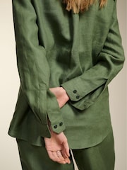 Baukjen Green Della Hemp Shirt - Image 2 of 6