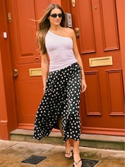 Baukjen Celeste Recycled Cupro Black Skirt - Image 1 of 5