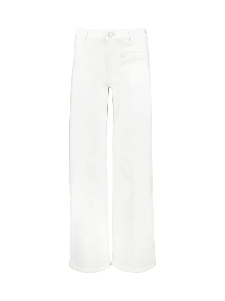 Baukjen Organic Pocket Wide Leg White Jeans - Image 10 of 10