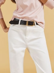 Baukjen Organic Pocket Wide Leg White Jeans - Image 8 of 10
