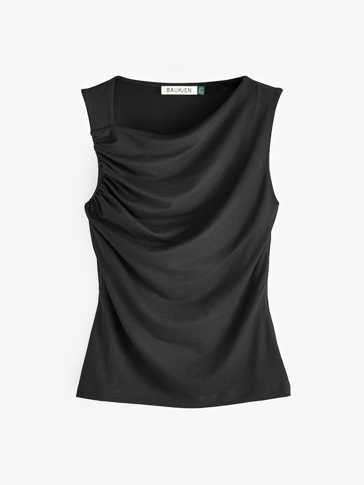 Baukjen Lisette Black Top with Lenzing™ Ecovero™ - Image 4 of 4