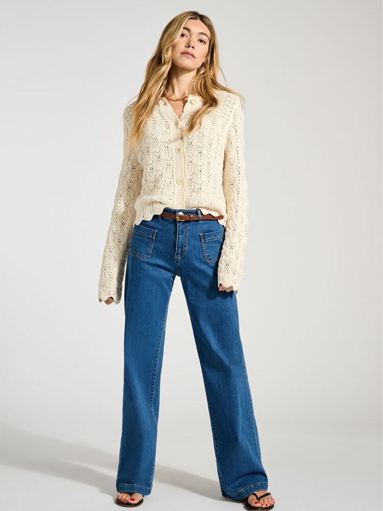 Baukjen Cream Ursula Ecotec Cardigan - Image 2 of 5