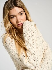 Baukjen Cream Ursula Ecotec Cardigan - Image 4 of 5