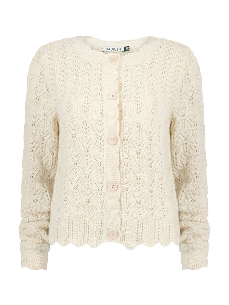 Baukjen Cream Ursula Ecotec Cardigan - Image 5 of 5