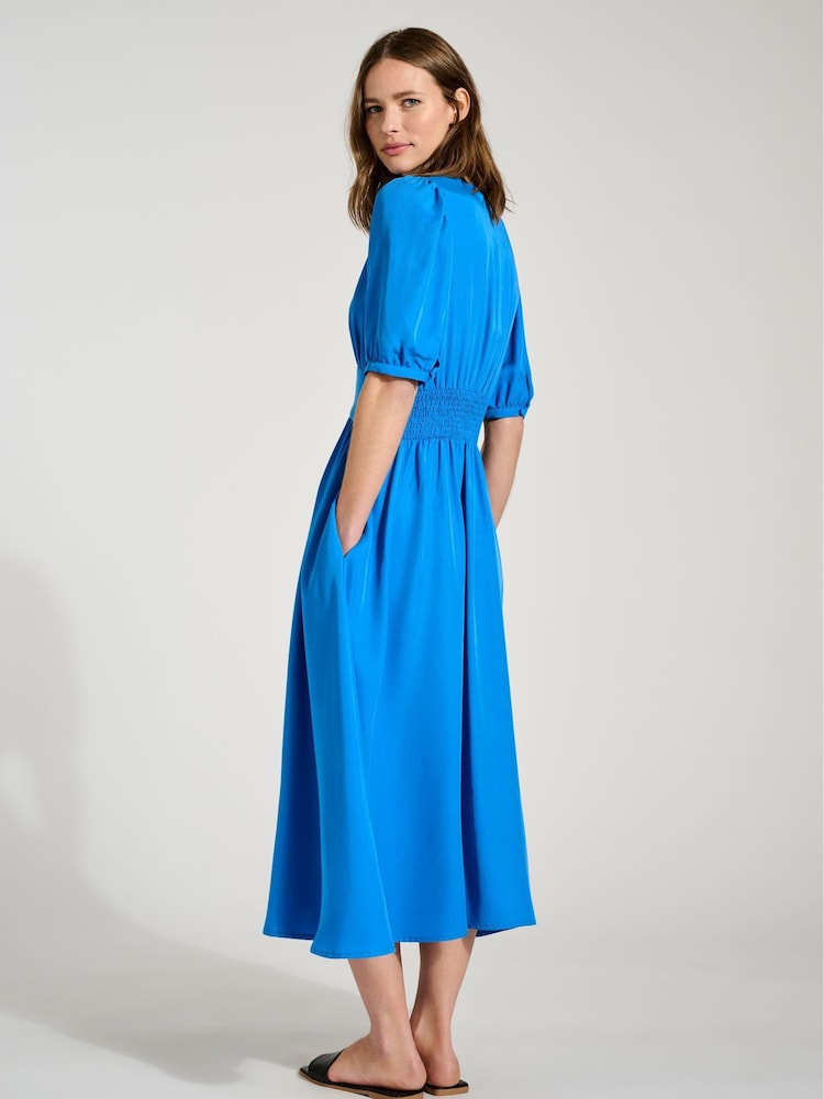 Baukjen Blue Tia Dress with Tencel™ - Image 2 of 3
