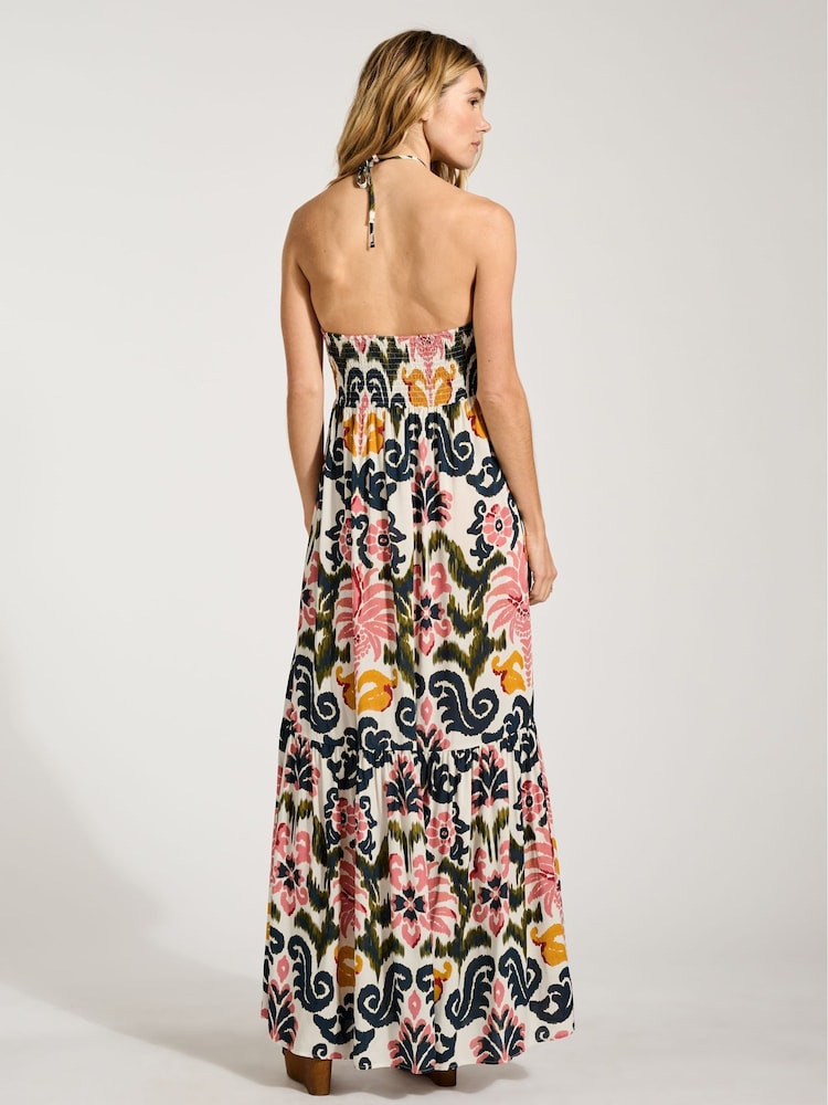 Baukjen Orange Kamari Dress with Lenzing™ Ecovero™ - Image 2 of 3