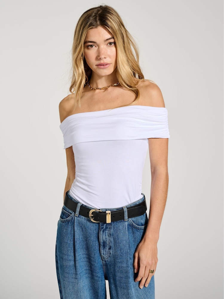 Baukjen Winifred White Top with Lenzing™ Ecovero™ - Image 1 of 4