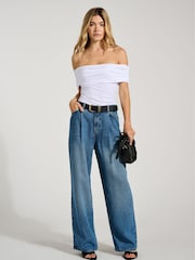 Baukjen Winifred White Top with Lenzing™ Ecovero™ - Image 2 of 4