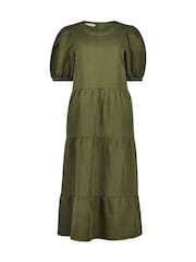 Baukjen Green Georgiana Dress with Tencel™ - Image 5 of 5