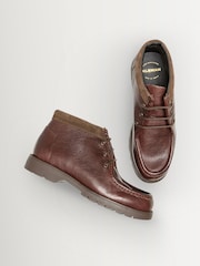 KLEMAN Brown Parure 2 Leather Boots - Image 3 of 5