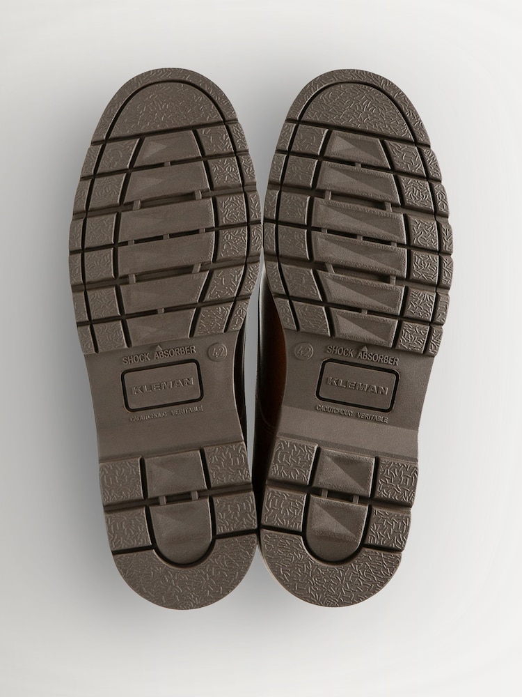 KLEMAN Brown Parure 2 Leather Boots - Image 5 of 5