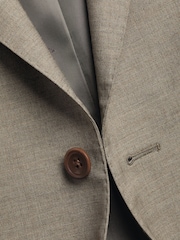 Charles Tyrwhitt Brown Slim Fit Italian Jacket - Image 5 of 5