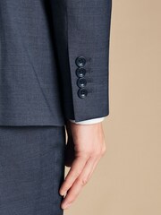 Charles Tyrwhitt Blue Slim Fit Italian Jacket - Image 3 of 4