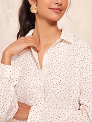 Friends Like These Neutral Spot Long Sleeve Printed Shirt - Image 3 of 4