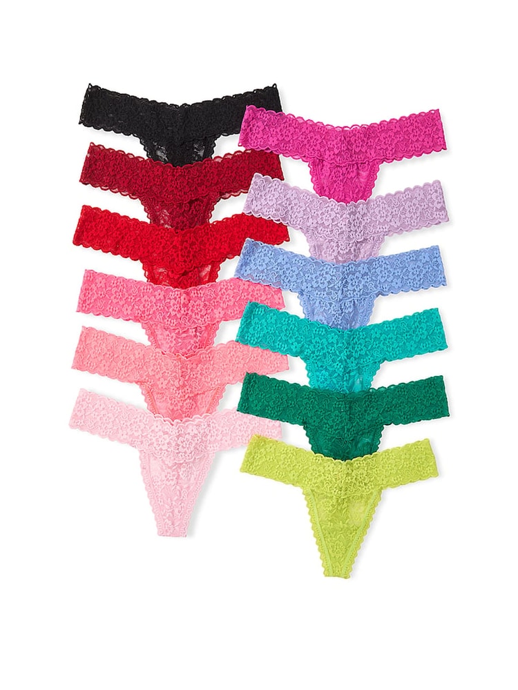 Victoria's Secret Assorted 12 Pack Knickers - Image 1 of 4 Victoria's Secret Assorted 12 Pack Knickers - Image 1 of 4