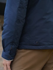 Navy Blue Reversible Diamond Quilted Jacket - Image 11 of 16