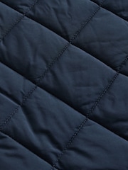 Navy Blue Reversible Diamond Quilted Jacket - Image 15 of 16
