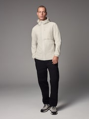 White Shower Resistant Lightweight Hooded Anorak Jacket - Image 2 of 16