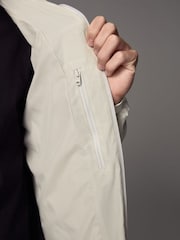 White Shower Resistant Lightweight Hooded Anorak Jacket - Image 8 of 16